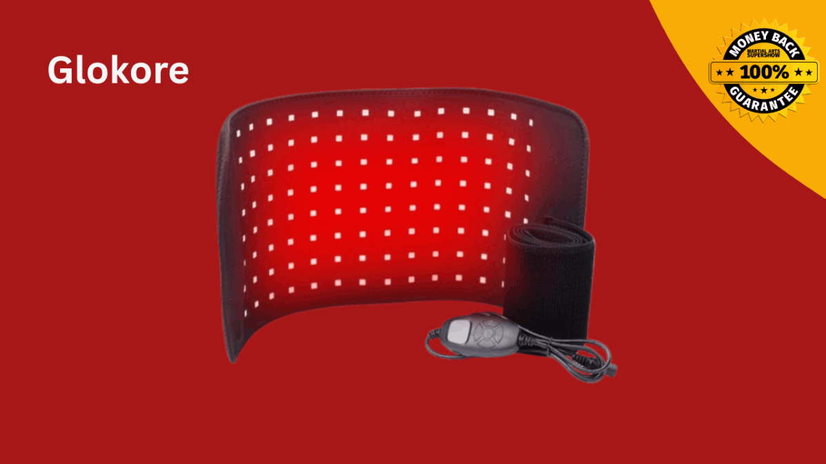 Glokore Red Light Therapy Wrap Pain Relief Recovery Device